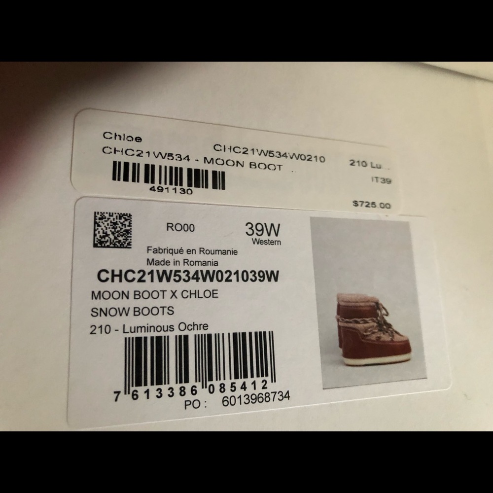 Brand New, never worn Chloe Moon Boots.